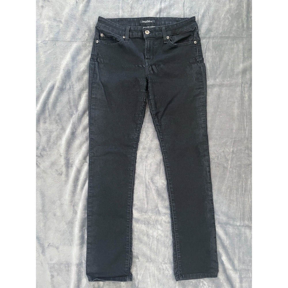 David Kahn Los Angeles Jeans Womens 29 Black Denim‎ Nikki Ankle Rocker Gothcore